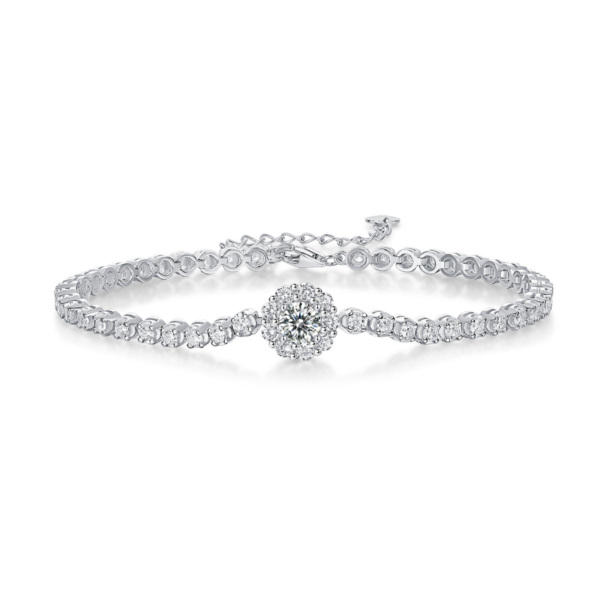 Celestia Round Diamond Bracelet