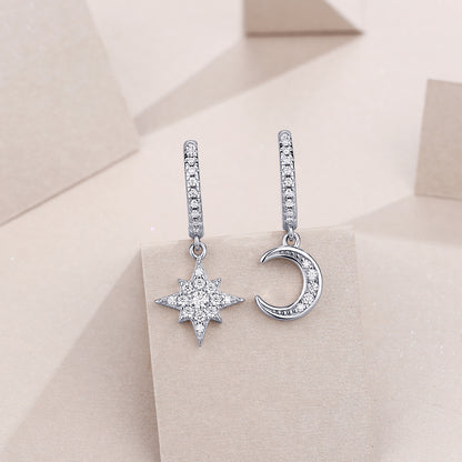 Star & Moon Earrings