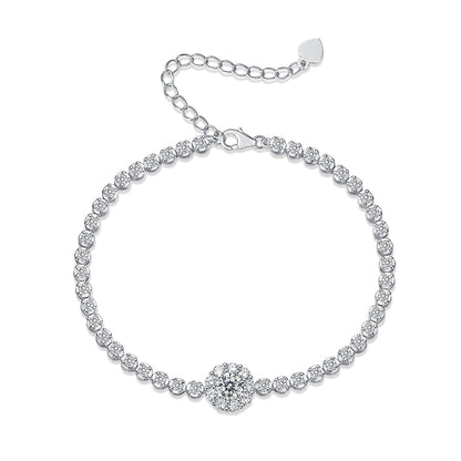 Celestia Round Diamond Bracelet