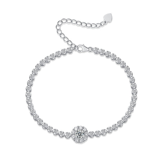 Celestia Round Diamond Bracelet