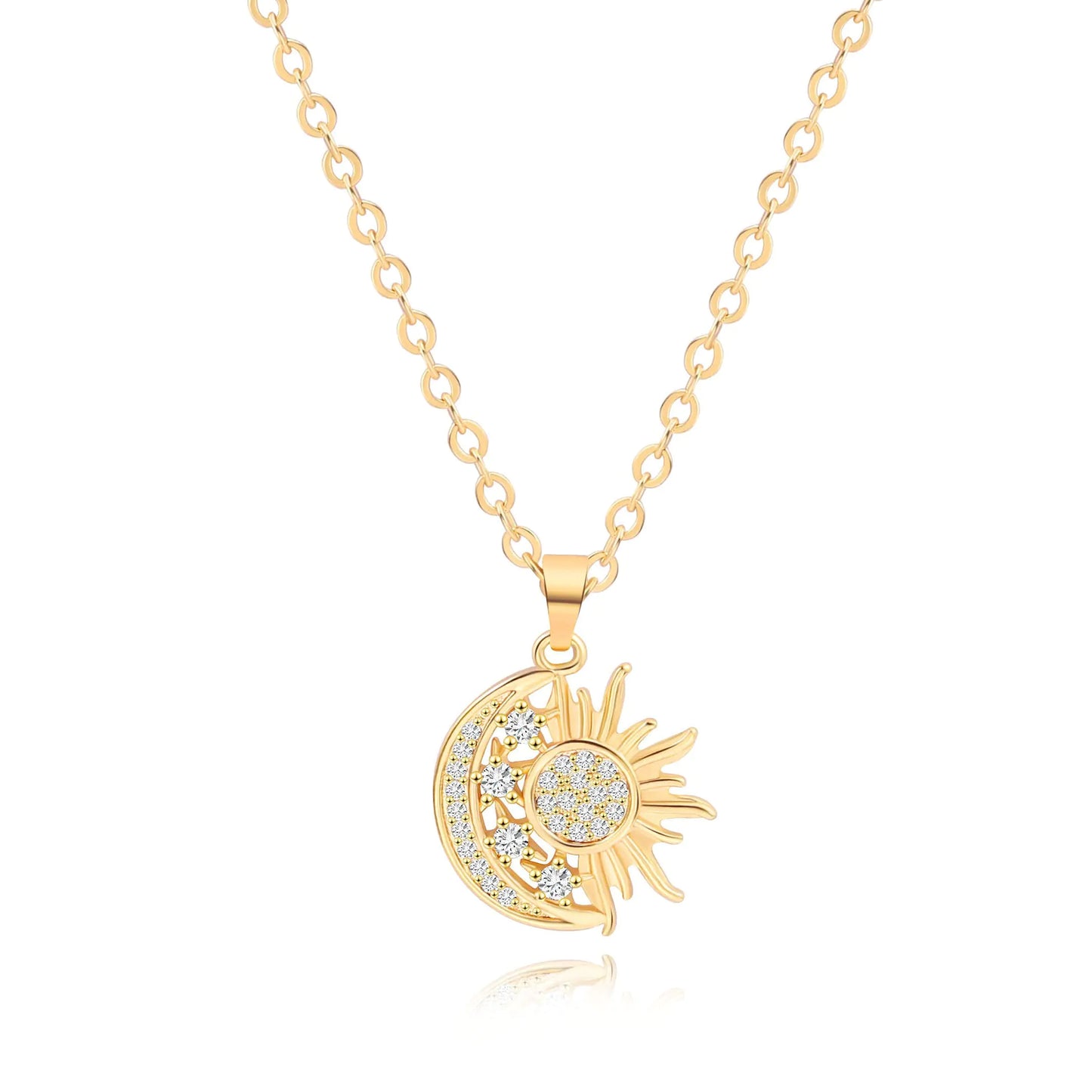 Golden Eclipse Necklace