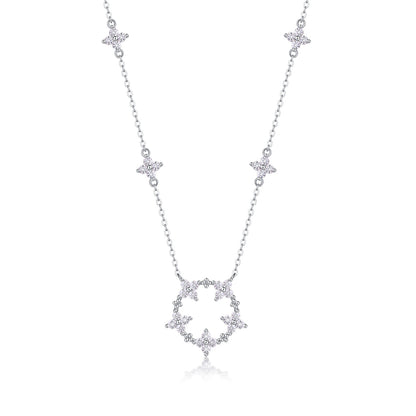 Floral Star Necklace
