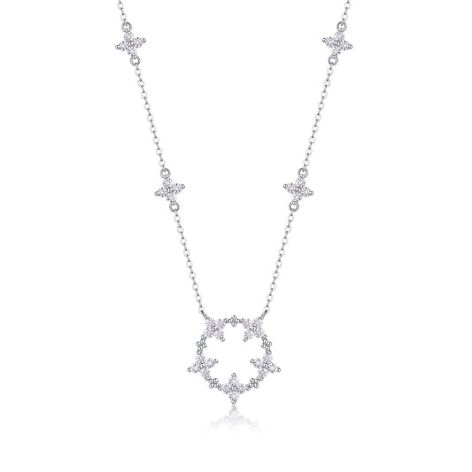 Floral Star Necklace