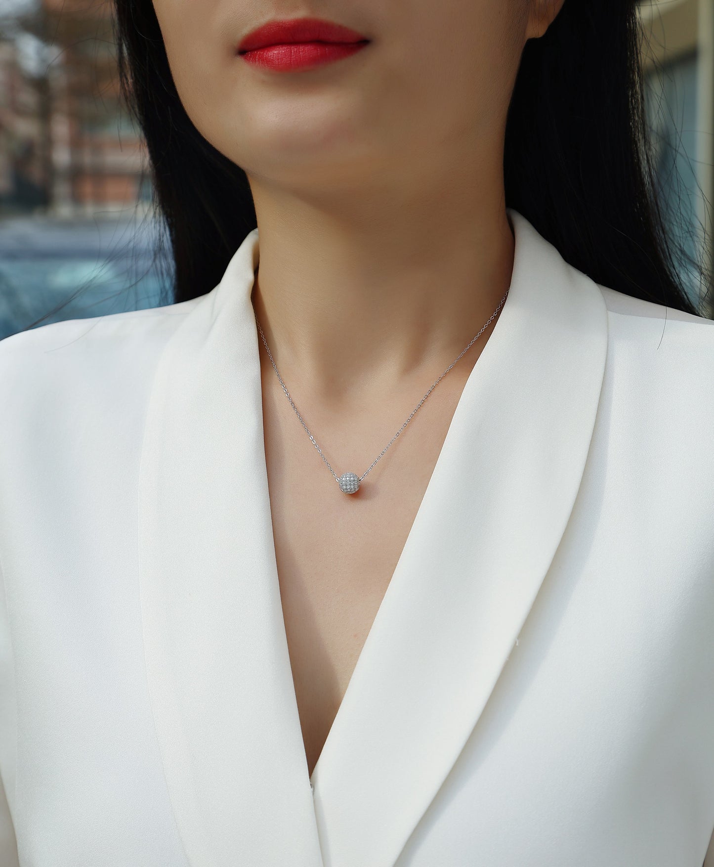 Sparkle Loop Necklace