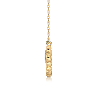 Golden Orbit Necklace