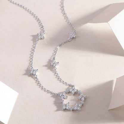 Floral Star Necklace