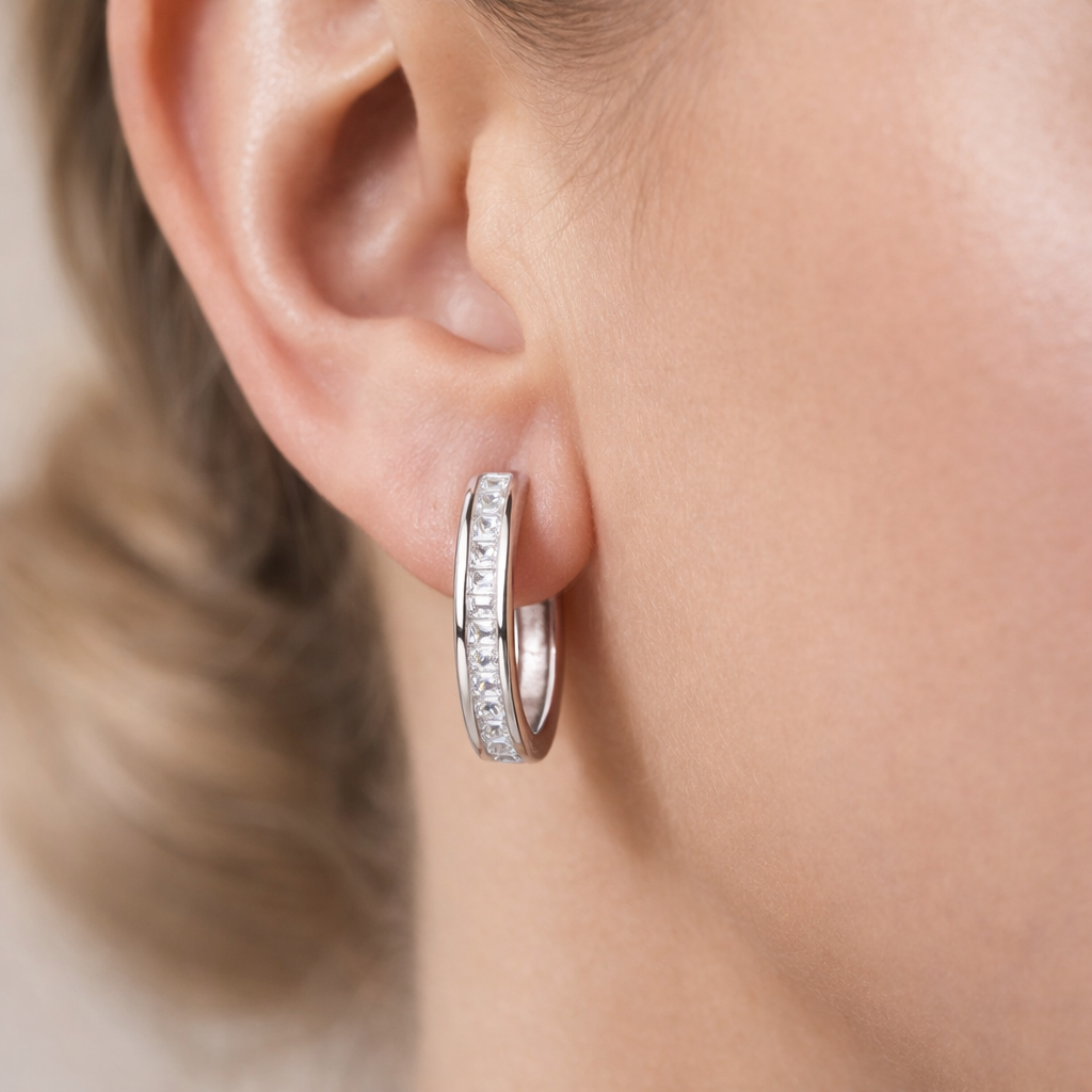 Radiant Line Earrings