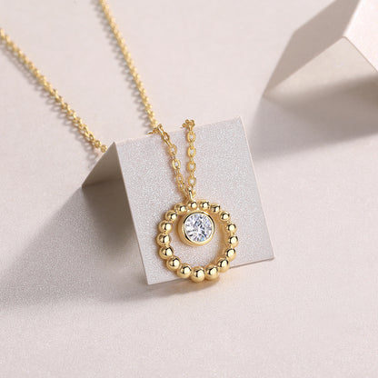 Golden Orbit Necklace