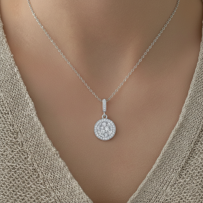 Double Ring Necklace