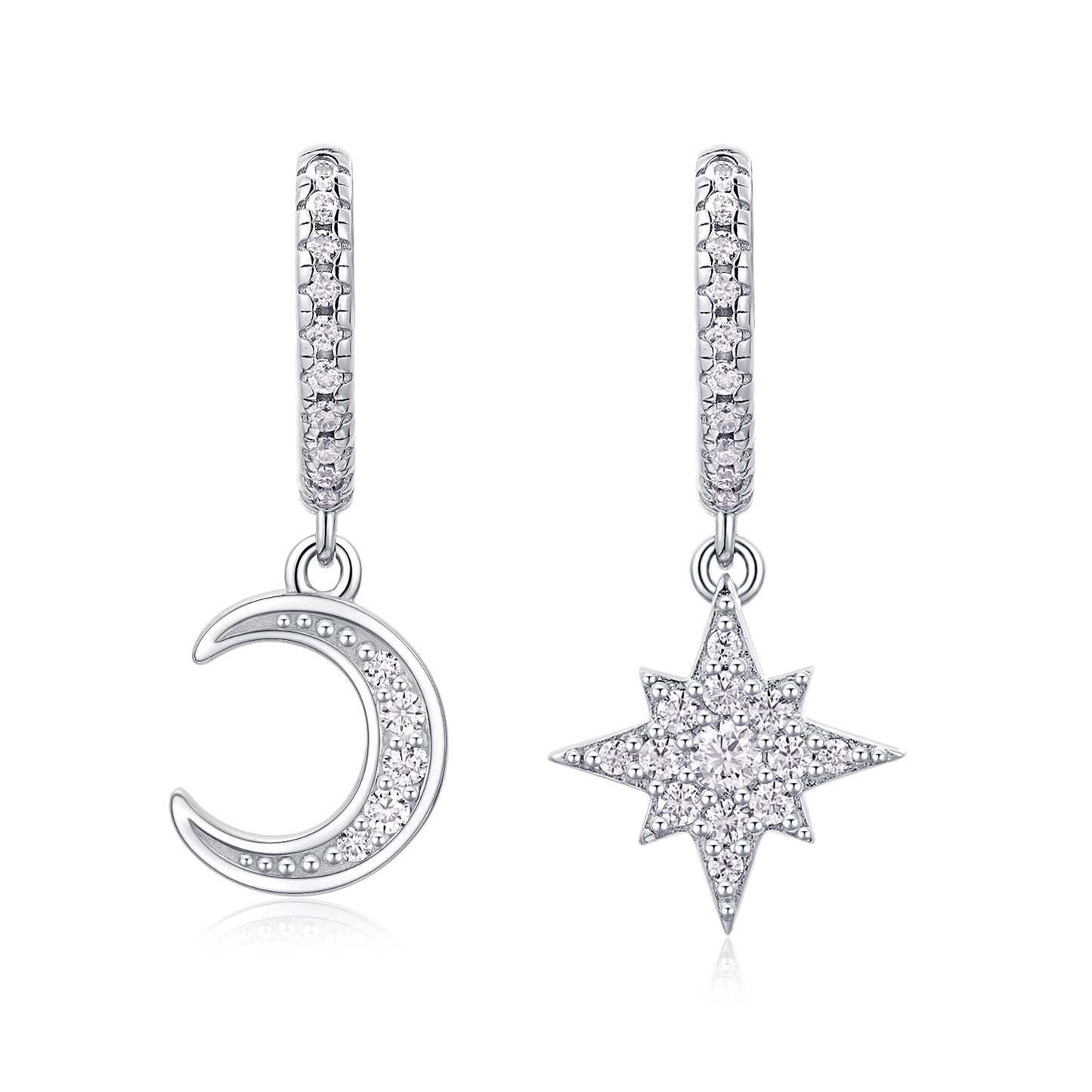 Star & Moon Earrings