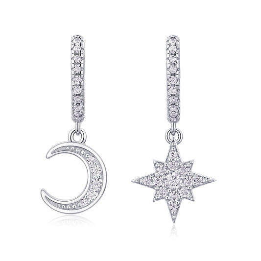Star & Moon Earrings