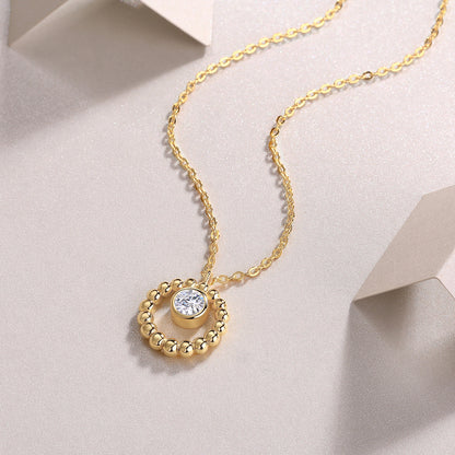 Golden Orbit Necklace