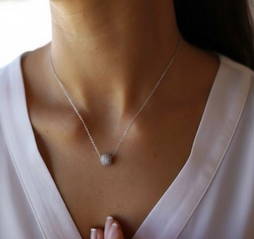 Sparkle Loop Necklace